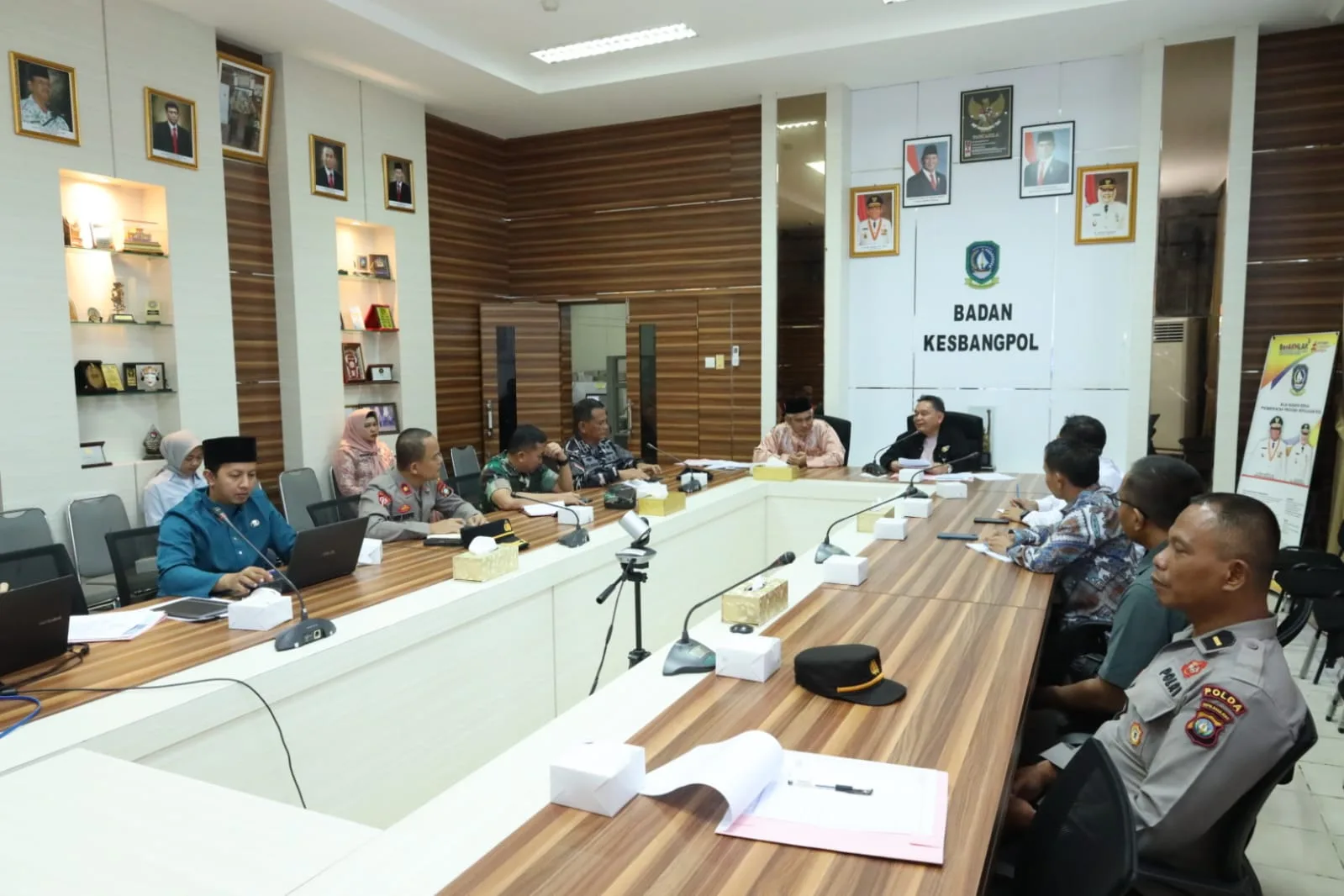 Danlantamal IV Hadiri Rapat Tim Terpadu Penanganan Konflik Sosial Kepri 2025